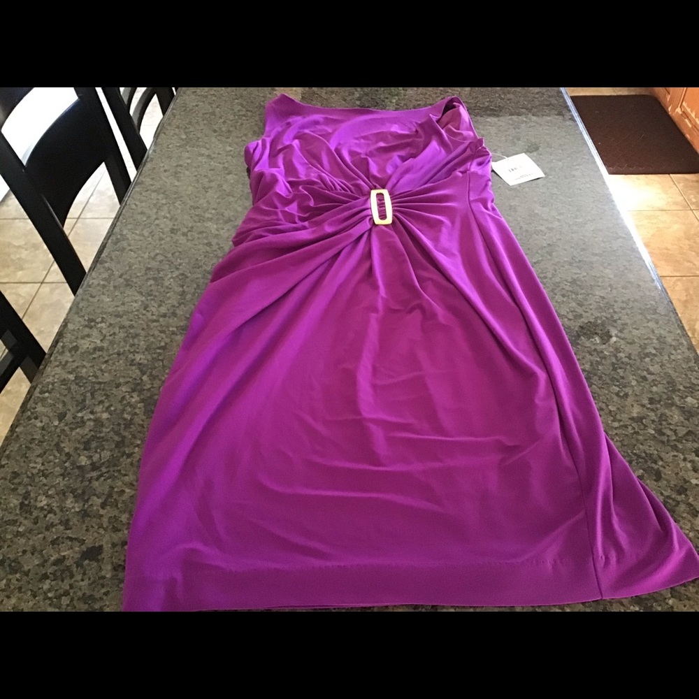 Anne Klein Dress - Paradise Pink (purple)